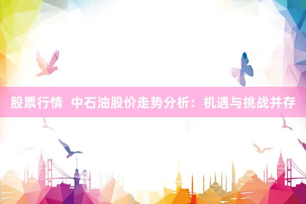 股票行情  中石油股价走势分析：机遇与挑战并存