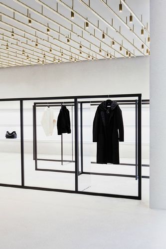 高端时装品牌jil sander柏林零售店面设计
